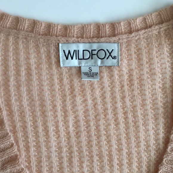 WildFox Women’s Sweater Felicity V-Neck Stripes Size S - Picture 5 of 8